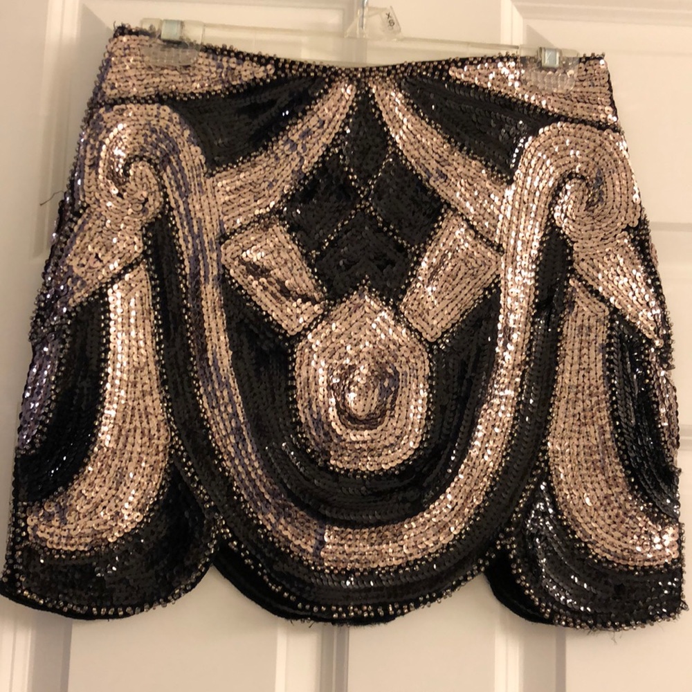 Endless rose beaded skirt